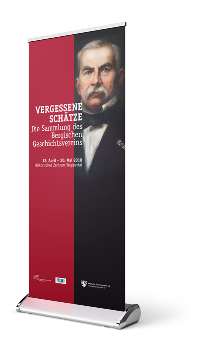 RollUp zur Ausstellung desBGV